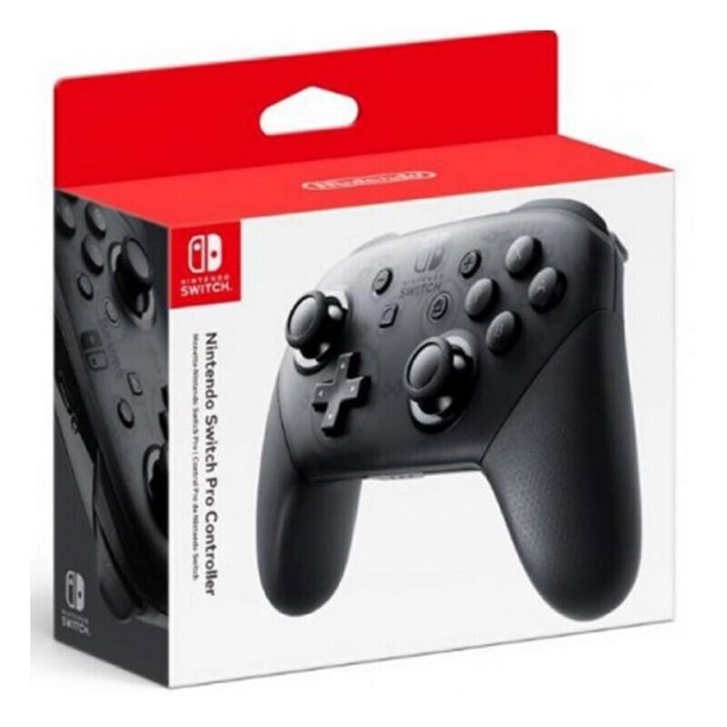 Pro Controller Til Nintendo Switch + Usb Kabel Nintendo Switch Pro Controller Sort