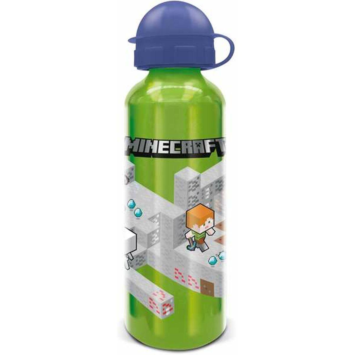 Minecraft Mine - Aluminium Flaske - 530 ML Drikkedunk - GEEKD.dk