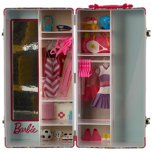 Garderobeskab Barbie Cabinet Briefcase