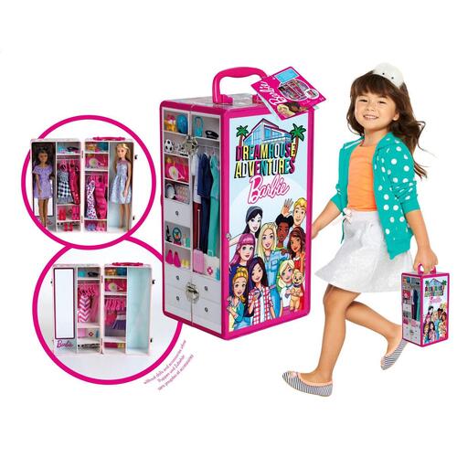 Garderobeskab Barbie Cabinet Briefcase