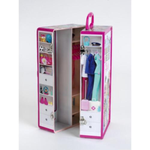 Garderobeskab Barbie Cabinet Briefcase
