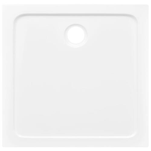 Brusekar 80x80 cm ABS hvid