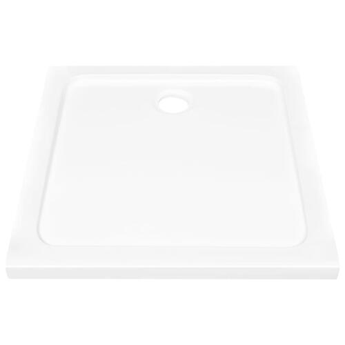 Brusekar 80x80 cm ABS hvid