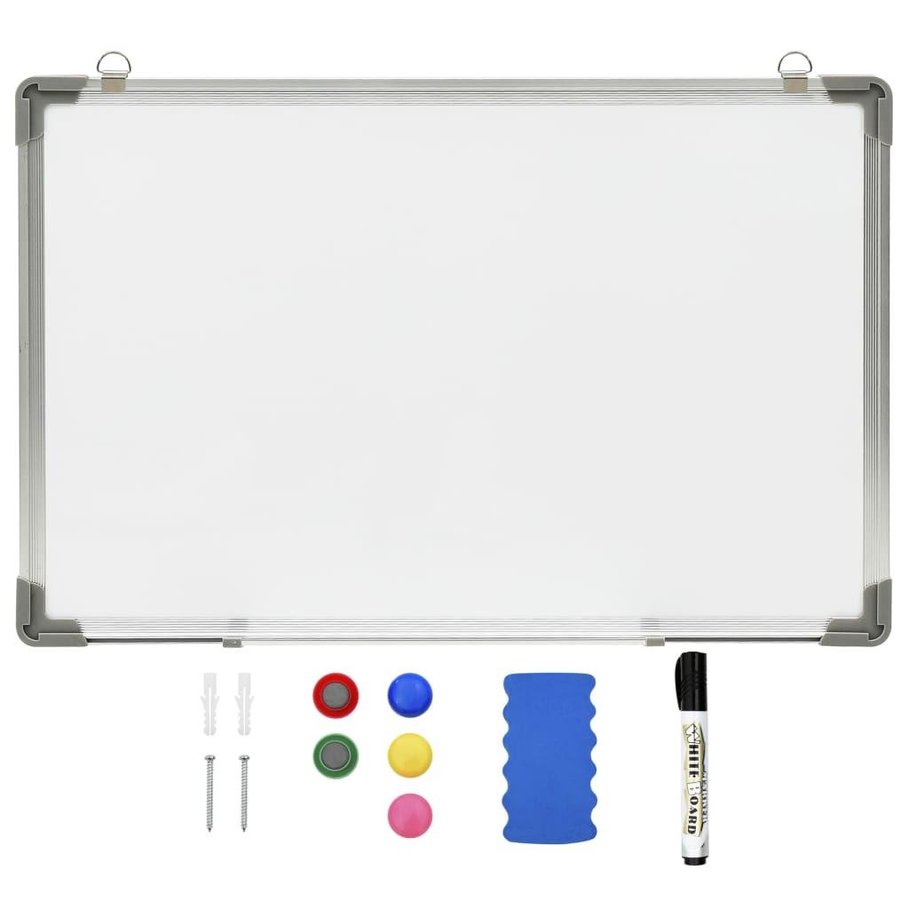 Se magnetisk whiteboard 110x60 cm stål hvid hos Boligcenter.dk