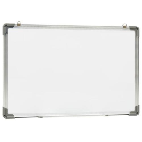 Magnetisk whiteboard 60x40 cm stål hvid