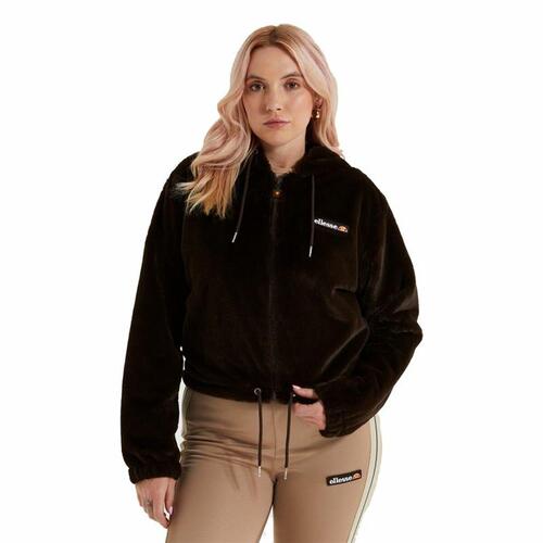 Hættetrøje med Lynlås til Kvinder Ellesse Vecellio Brun Dame Unisex 42