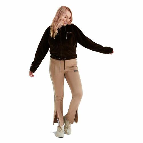 Hættetrøje med Lynlås til Kvinder Ellesse Vecellio Brun Dame Unisex 42