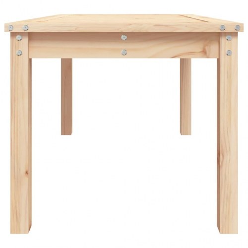 Havebord i massivt fyrretræ 82,5 × 50,5 × 45 cm - natur