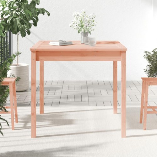 Havebord i massivt douglasgran - 82,5 × 82,5 × 76 cm