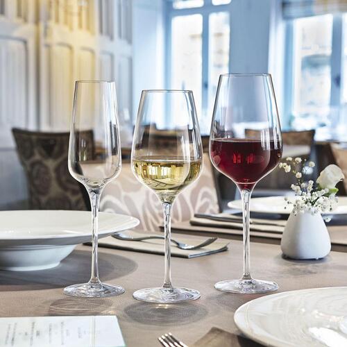 Sæt med glas Chef & Sommelier Sublym Vin Gennemsigtig Glas 550 ml 6 enheder