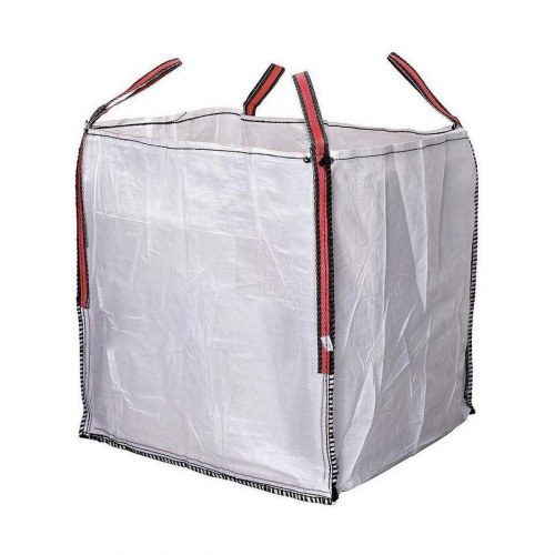Fun&Go Big Bag havesæk 90 × 90 × 100 cm - hvid polypropylen