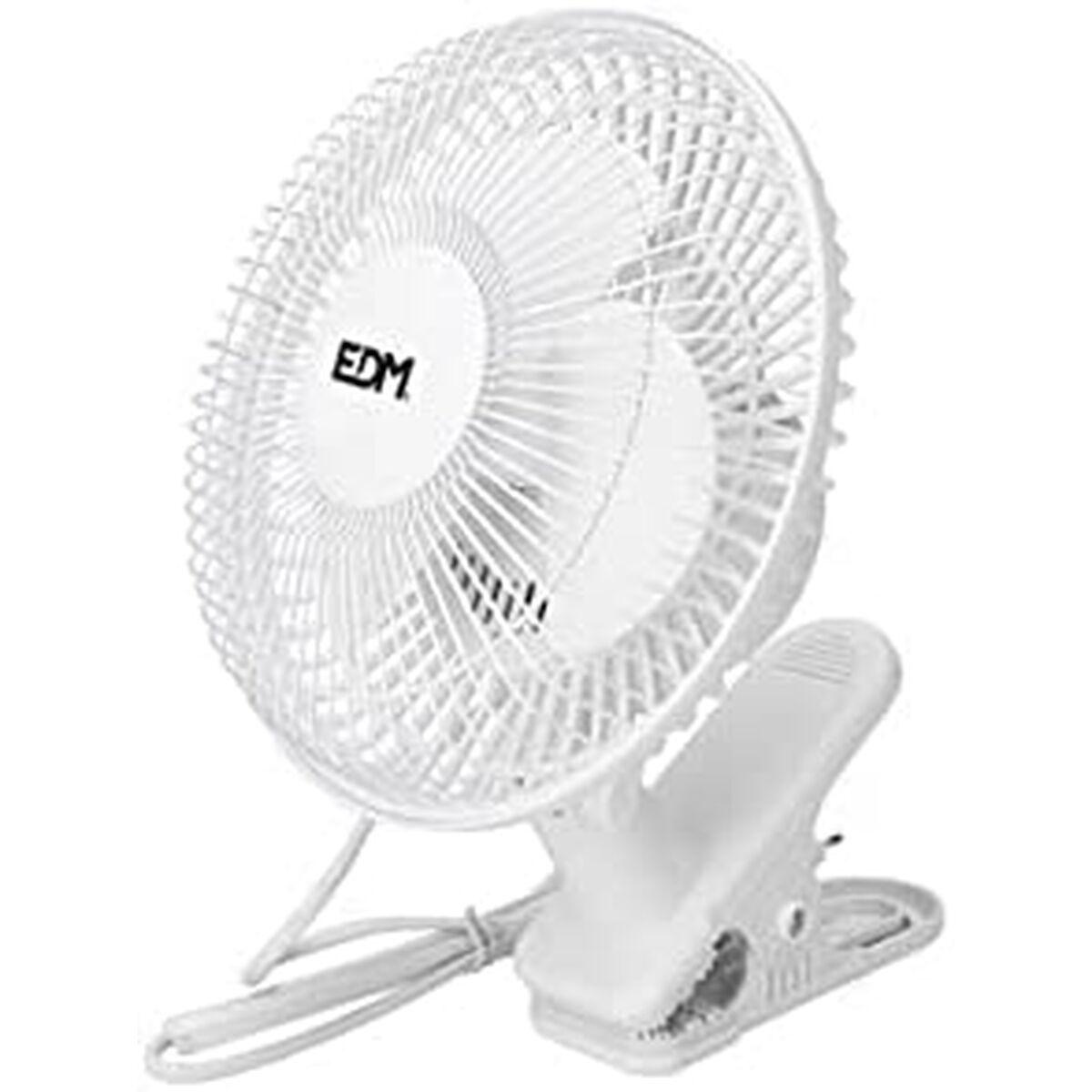 Ventilator Edm Klemme Hvid 15 W Ø 15 Cm