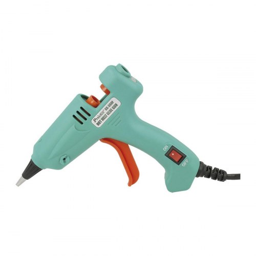 Proskit hot melt limpistol 20 W - turkisblå (EU)