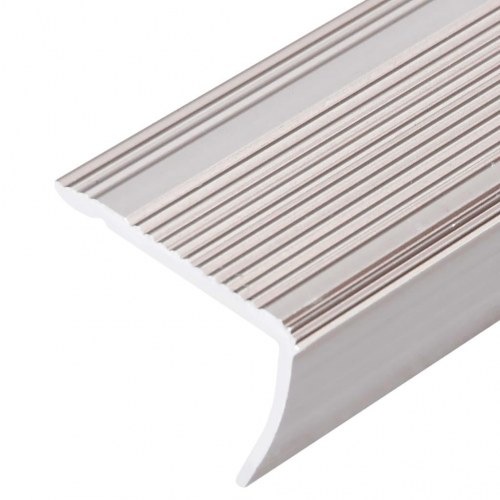 Trappelister L-facon 100 cm - 5 stk. aluminium, champagnefarvet