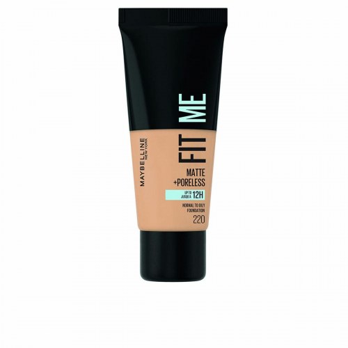 Foundation Maybelline Fit Me Matte + Poreless 220, 30 ml
