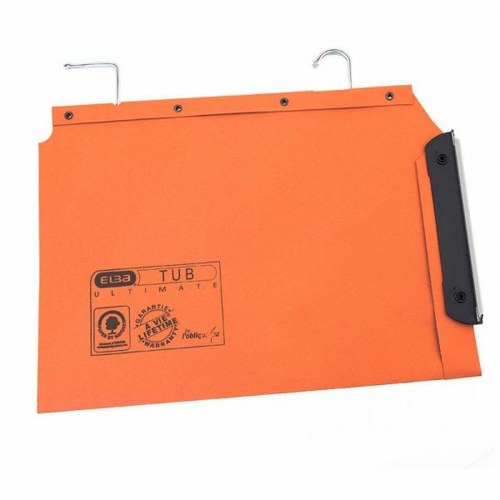 Elba hængemapper - Sopfade, orange, 25 stk.