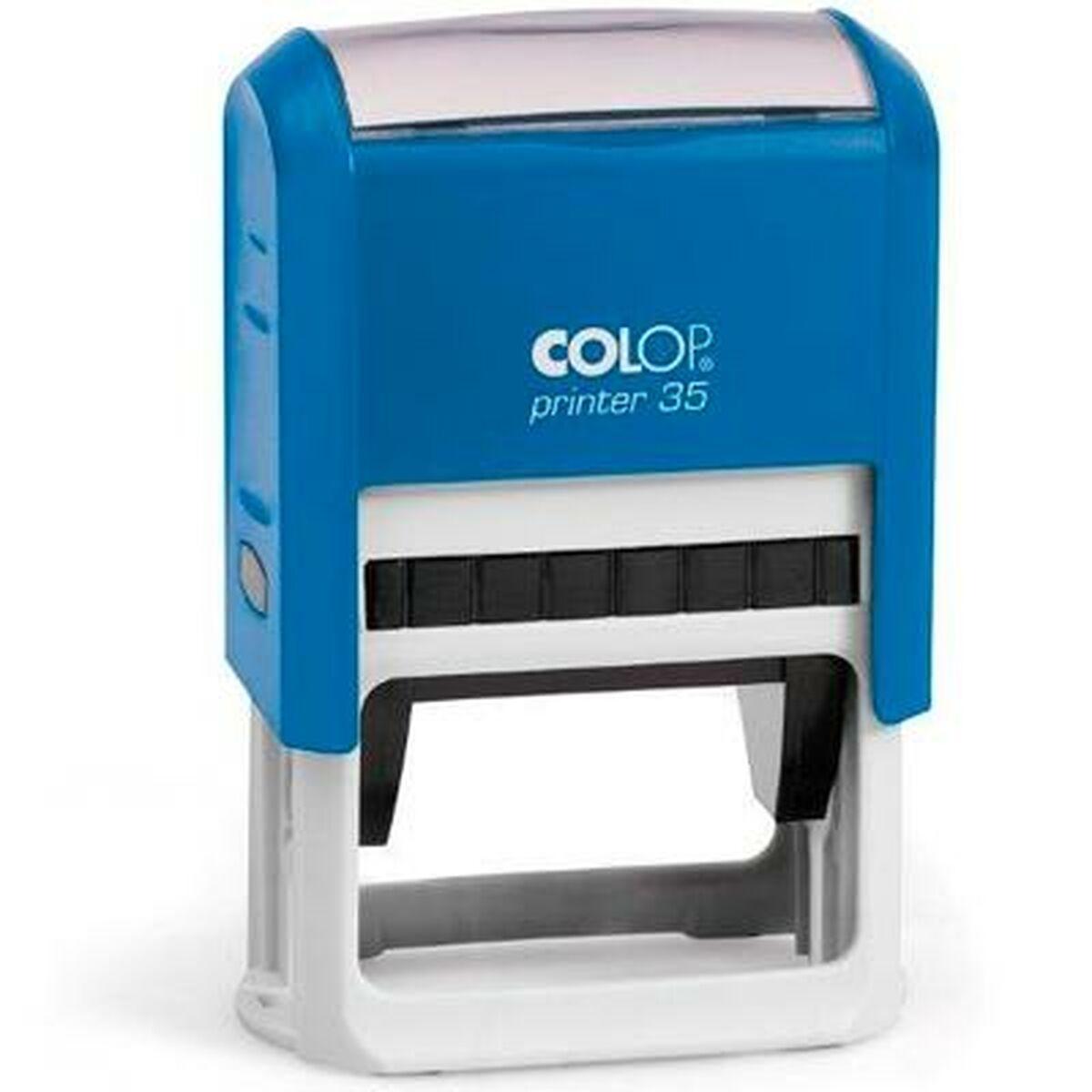 Colop Stempel Blå 30 × 50 Mm Printer 35
