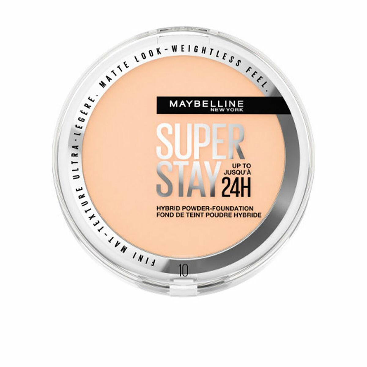 Pulver Make-up Base Maybelline Superstay 24H 9 g Nº 10