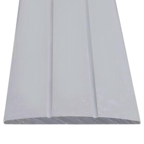5 stk. gulvlister 134 cm aluminium sølvfarvet