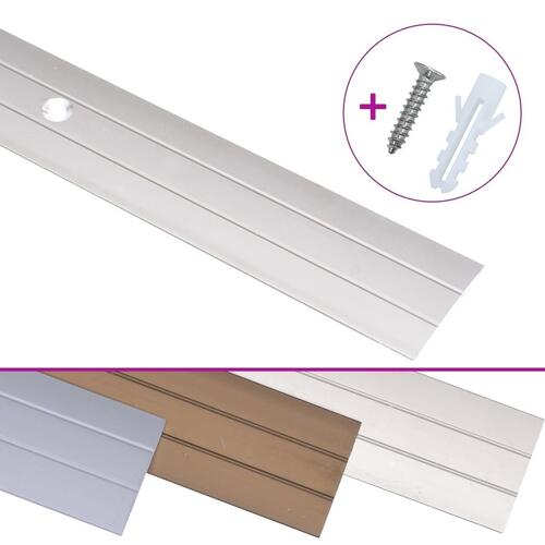 5 stk. gulvlister 134 cm aluminium guldfarvet