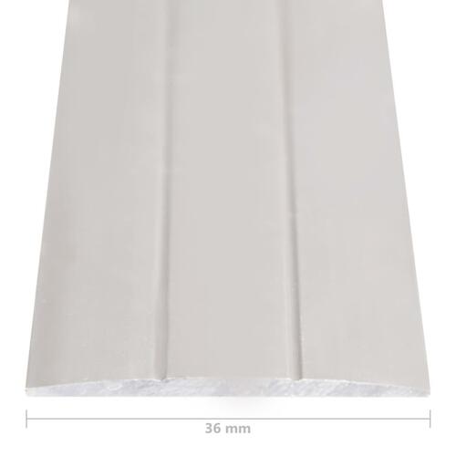 5 stk. gulvlister 134 cm aluminium guldfarvet