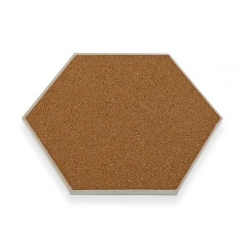 Versa dækkeserviet i keramik og kork 20 × 20 cm, multifarvet