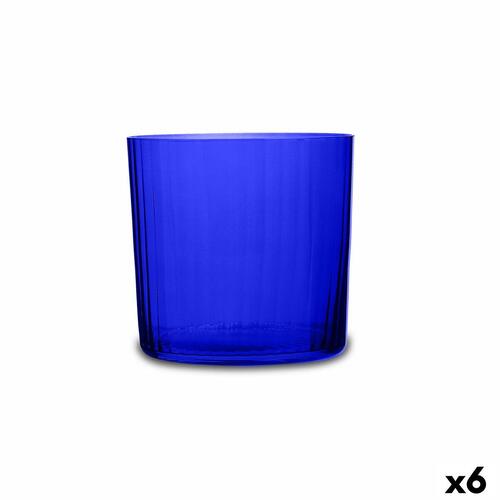 Glas Bohemia Crystal Optic Blå Glas 350 ml (6 enheder)