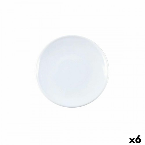 Bormioli Rocco Toledo desserttallerken i glas 13 cm - Kaffe, 6 stk.