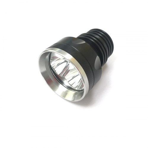 EDM Product LED spotlight 30 W - 2400 lm, udskifter til lygte, Ø 5,5 cm, sort/sølv