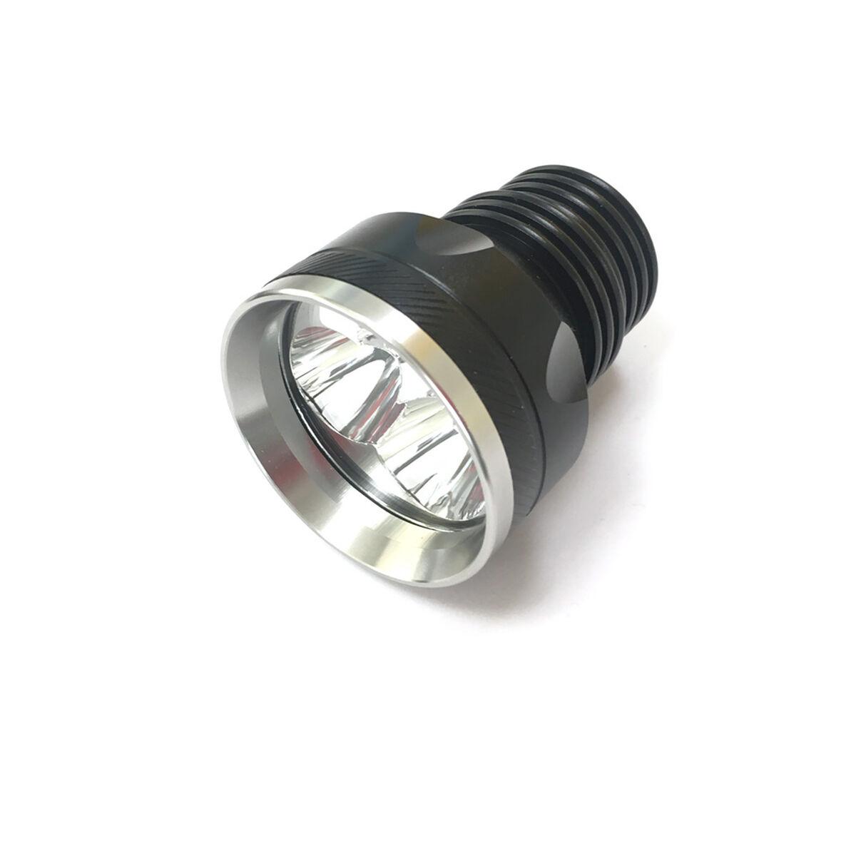 EDM Product LED spotlight 30 W - 2400 lm, udskifter til lygte, Ø 5,5 cm, sort/sølv