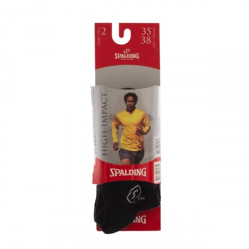 Sokker Spalding HIGHT-IMPACT C34021 Sort Mænd - 43-46