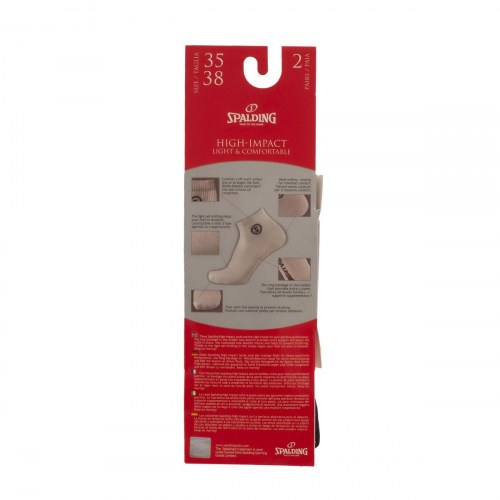 Sokker Spalding HIGHT-IMPACT C34021 Sort Mænd - 43-46