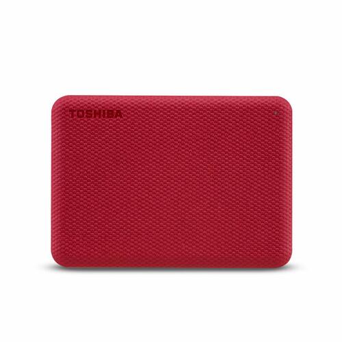 Ekstern harddisk Toshiba CANVIO ADVANCE Rød 4TB USB 3.2 Gen 1