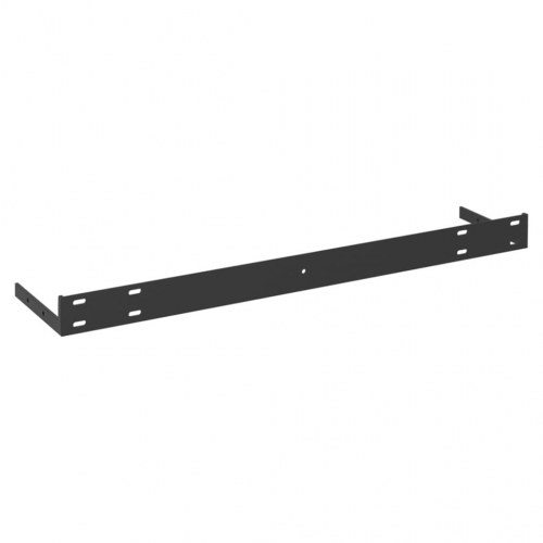 Svævehylde 60x23,5x3,8 cm MDF egetræsfarve og hvid