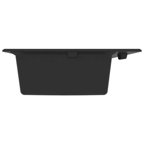 Køkkenvask Sort 790x500x193 mm Granit