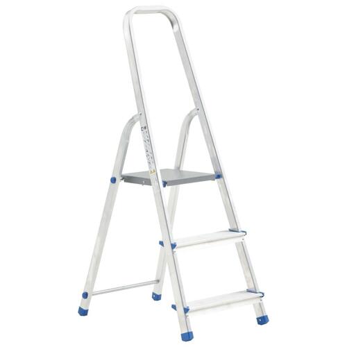 Trappestige 3 trin 150 kg aluminium