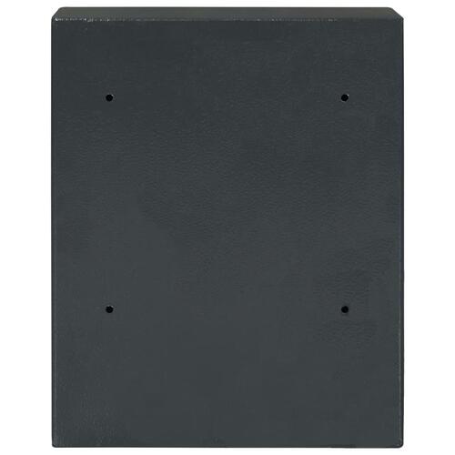 Nøgleskab 30x10x36,5 cm mørkegrå