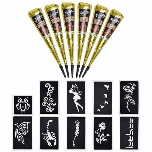 Midlertidige Tatoveringer Henna (OUTLET A+)
