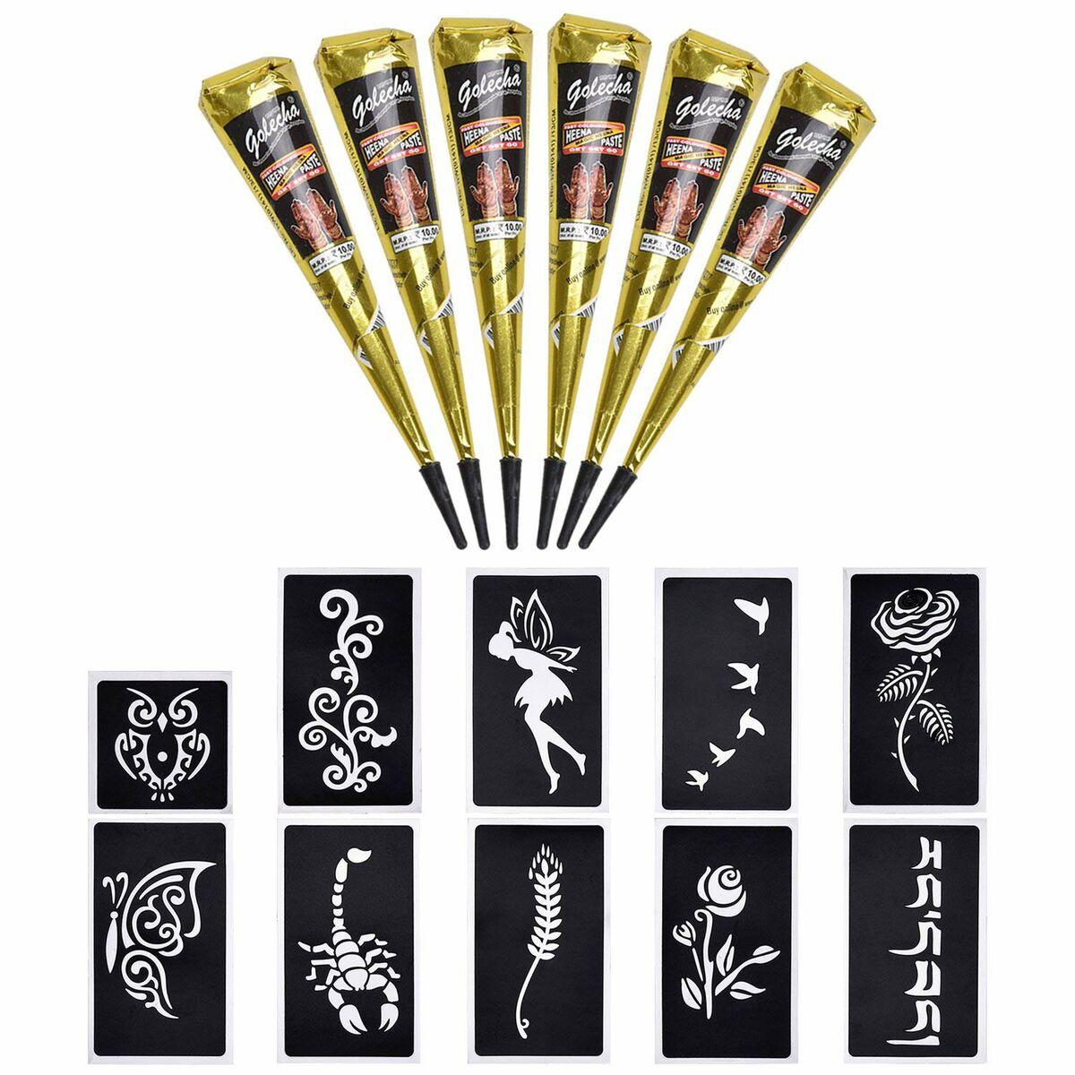 Midlertidige Tatoveringer Henna (OUTLET A+)