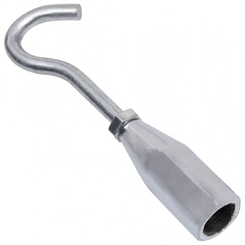 Glidehammer med krog - 65 cm i kulstofstål