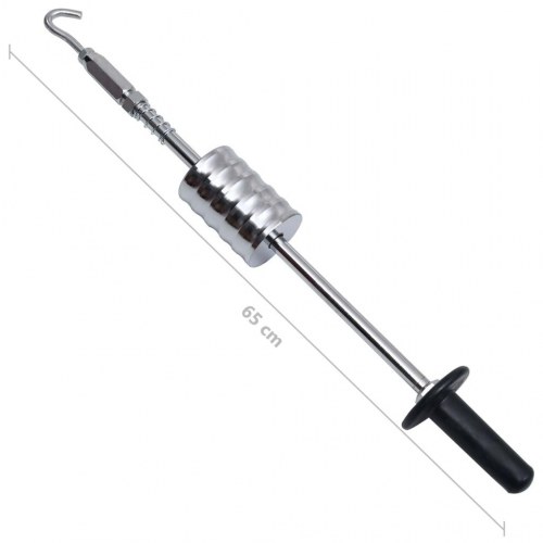Glidehammer med krog - 65 cm i kulstofstål