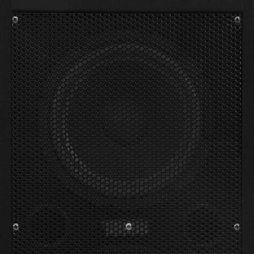 Professionelle hi-fi-højtalere 2 stk. 1000 W sort