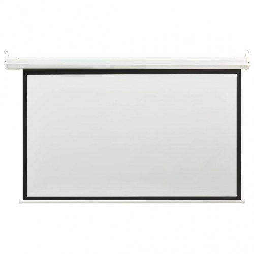 Elektrisk projektorlærred med fjernbetjening 68" 16:9