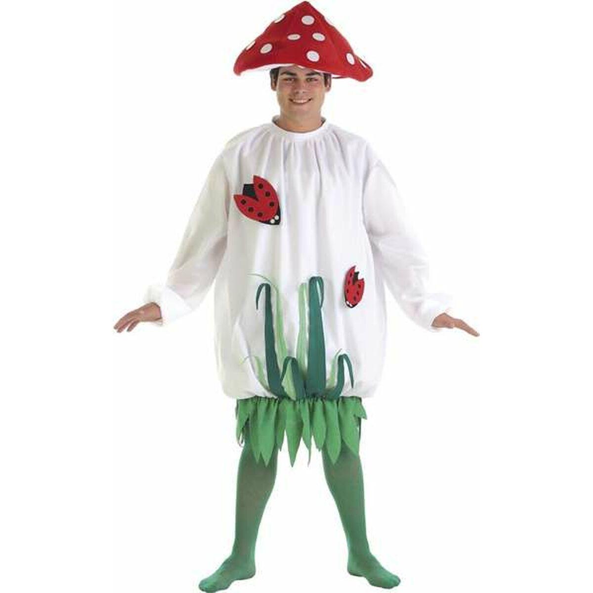 Champignon kostume til voksne M/L - 3 dele