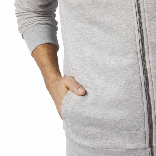 Reebok sportjakke til mænd - Bomber Retro, grå (S)