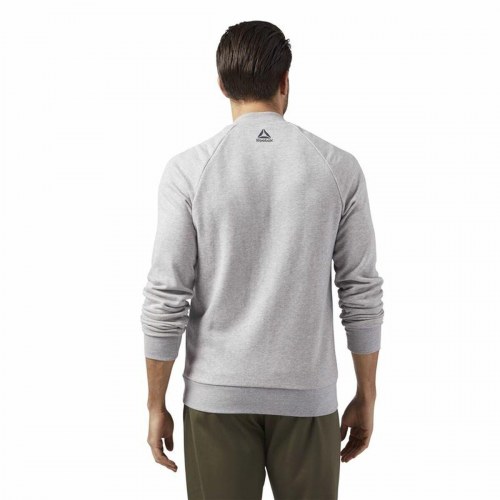 Reebok sportjakke til mænd - Bomber Retro, grå (S)