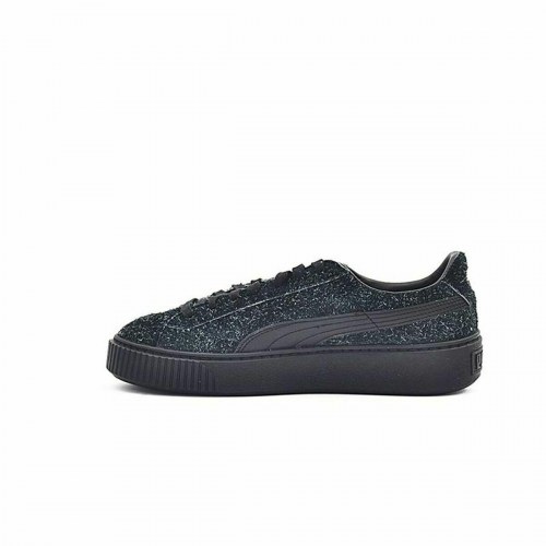 Sportssneakers til damer Puma Suede Platform Eletal Sort - 40