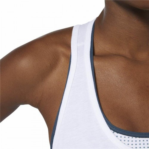 T-shirt til Damer uden Ærmer Reebok 1895 Race Hvid - XS