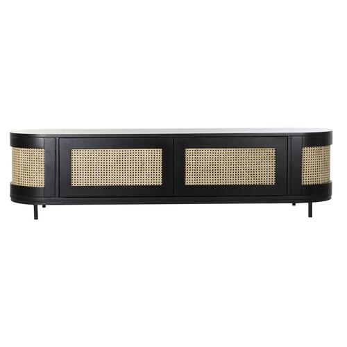 møbler 180 x 45 x 46 cm Natur Sort Træ