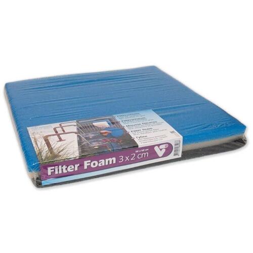Velda (VT) skumsæt til damfilter 50x50x2 cm hvid, sort og blå
